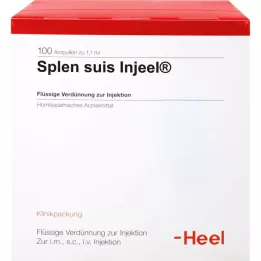 SPLEN suis Injeel ampulės, 100 vnt