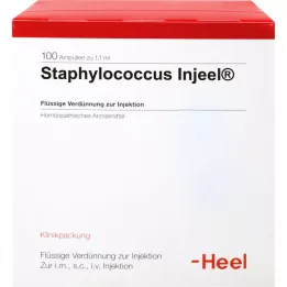 STAPHYLOCOCCUS INJEEL Ampulės, 100 vnt