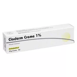 CLODERM Grietinėlė 1%, 50 g