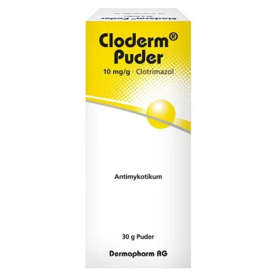 CLODERM Milteliai, 30 g