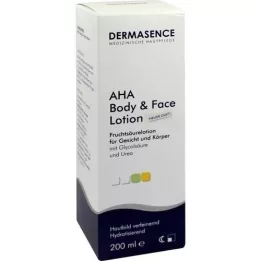 DERMASENCE AHA kūno ir veido losjonas, 200 ml
