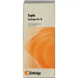 SYNERGON KOMPLEX 6 Sepijos lašai, 20 ml
