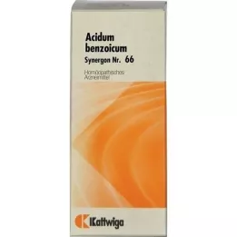 SYNERGON KOMPLEX 66 Acidum benzoicum lašai, 20 ml