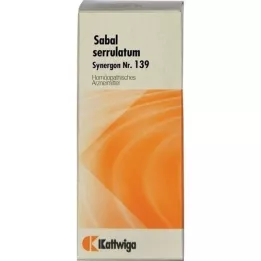 SYNERGON KOMPLEX 139 Sabal serrulatum lašai, 20 ml