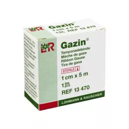 MULLBINDEN tamponadui sterilus 1 cmx5 m, 1 vnt