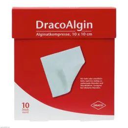 Dracoalgin 10x10cm Alginatas K, 10 vnt