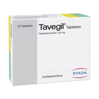 TAVEGIL Tabletės, 20 vnt