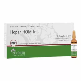 HEPAR HOM Injekcinės ampulės, 10X2 ml