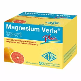 MAGNESIUM VERLA plius granulės, 50 vnt