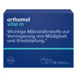 ORTHOMOL Vital M Greipfruit Gran./Cap./Tab. Combi., 30 vnt