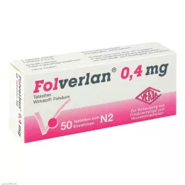 FOLVERLAN 0,4 mg tabletės, 50 vnt