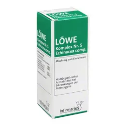 LÖWE KOMPLEX Nr.5 Ežiuolės komp.lašai, 50 ml