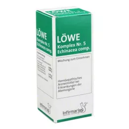 LÖWE KOMPLEX Nr.5 Ežiuolės komp.lašai, 100 ml