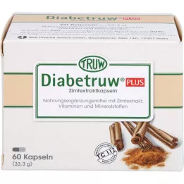 DIABETRUW Plius kapsulės, 60 vnt