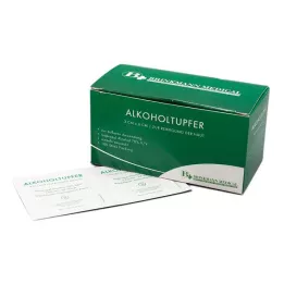 ALKOHOLTUPFER 3x6 cm sterilus, 100 vnt