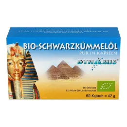 Juodojo kmyno Egipto grynos kapsulės, 60 vnt