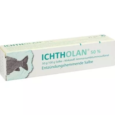 ICHTHOLAN 50 % tepalas, 25 g
