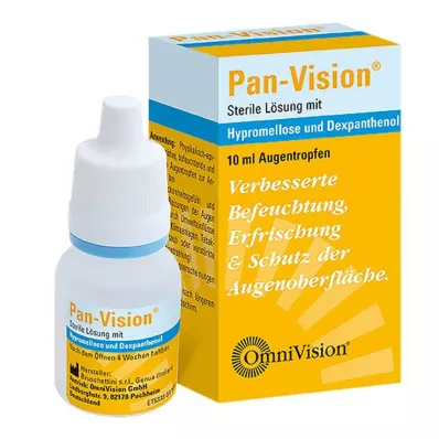 PAN-VISION Akių lašai, 10 ml PAN-VISION Akių lašai, 10 ml