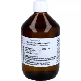 WASSERSTOFFPEROXID Tirpalas 3%, 500 g