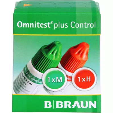 OMNITEST Plus Control tirpalas, 6 ml
