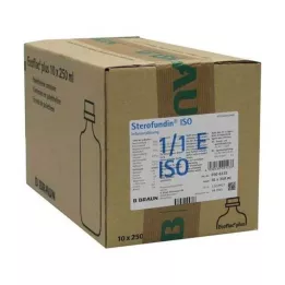 STEROFUNDIN ISO Ecoflac Plus infuzinis tirpalas, 10X250 ml