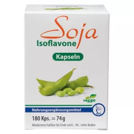 SOJA ISOFLAVONE Kapsulės, 180 vnt