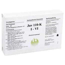 JUV 110 K I-VI rutuliukai, 6X20 g