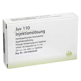 JUV 110 injekcinis tirpalas 1,1 ml ampulės, 20X1,1 ml