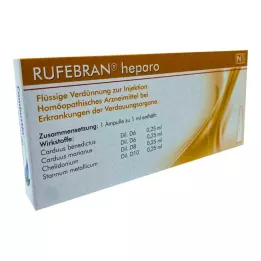 RUFEBRAN heparo ampulės, 10 vnt