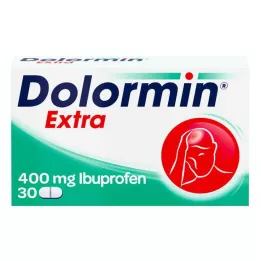 DOLORMIN papildoma plėvele dengtos tabletės, 30 vnt