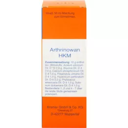 ARTHRINOWAN HKM Lašai, 50 ml