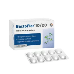 BACTOFLOR 10/20 kapsulių, 100 vnt