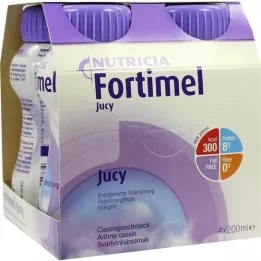 FORTIMEL Jucy Cassis skonio, 4X200 ml