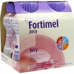 FORTIMEL Sultingo braškių skonio, 4X200 ml