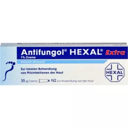 ANTIFUNGOL HEXAL Papildomas 1 % grietinėlės, 35 g
