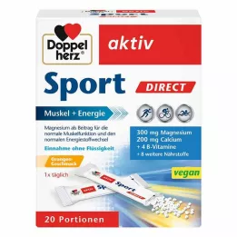 DOPPELHERZ Sportas DIRECT Vitaminai+Mineralai, 20 vnt