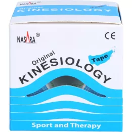 NASARA Kinezio juosta 5 cmx5 m mėlyna, 1 vnt