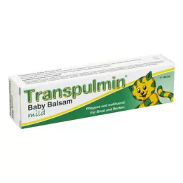 TRANSPULMIN Kūdikių balzamas švelnus, 40 ml