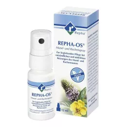 REPHA OS Burnos ir gerklės purškalas, 12 ml