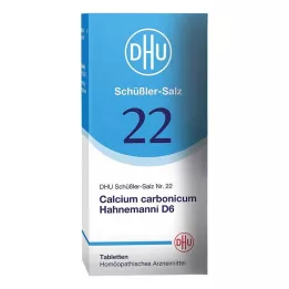 BIOCHEMIE DHU 22 Calcium carbonicum D 6 tabletės, 80 vnt