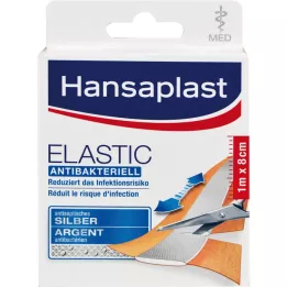 HANSAPLAST med elastinga 8 cmx1 m sekcijos, 10 vnt