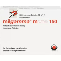 MILGAMMA mono 150 dengtų tablečių, 100 vnt
