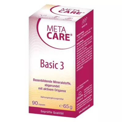 META-CARE Basic 3 kapsulės, 90 vnt