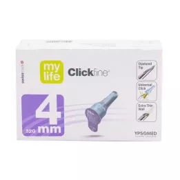 MYLIFE Clickfine švirkštimo priemonės adatos 4 mm, 100 vnt