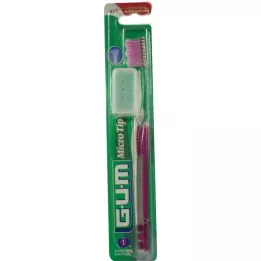GUM MicroTip dantų šepetėlis minkštas, 1 vnt