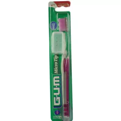 GUM MicroTip dantų šepetėlis minkštas, 1 vnt
