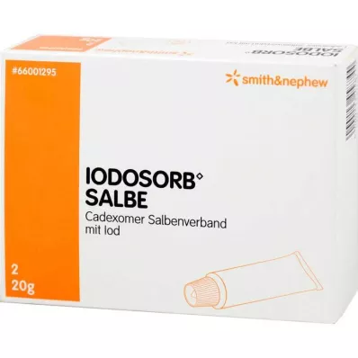 IODOSORB Tepalas, 2X20 g IODOSORB Tepalas, 2X20 g
