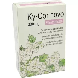 KY COR novo plėvele dengtos tabletės, 100 vnt