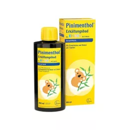 PINIMENTHOL Šalta vonelė vaikams nuo 2 metų, Eukaliptas, 190 ml