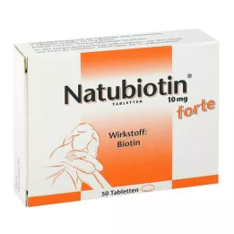 NATUBIOTIN 10 mg forte tabletės, 50 vnt